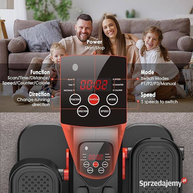 Pedały Statyczne LCD Trenażer Stepper