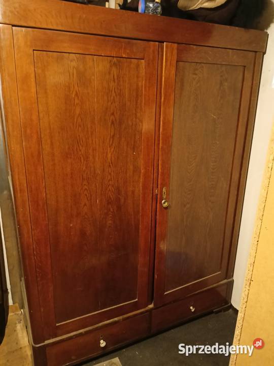 Stara szafa ubraniowa szufladki zabytkowa Skarżysko-Kamienna