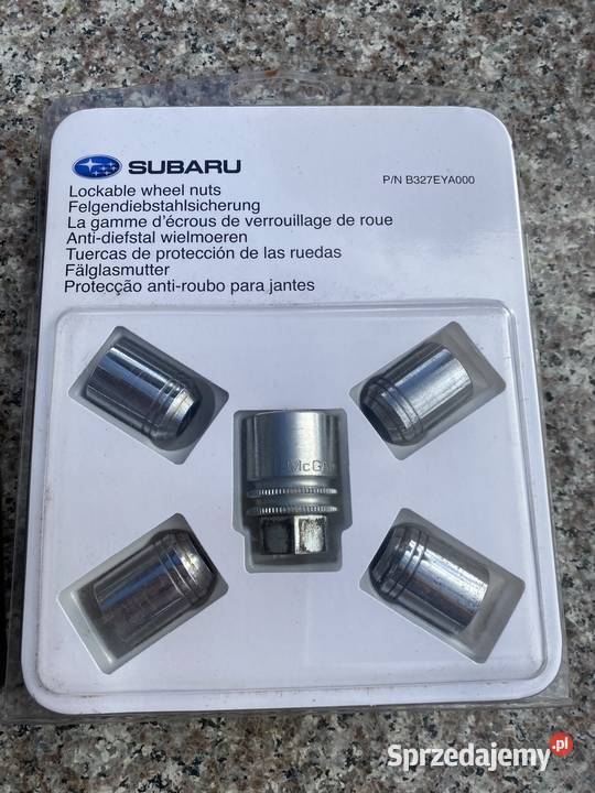 Zestaw śrub antykradzieżowych Subaru Bolesławiec
