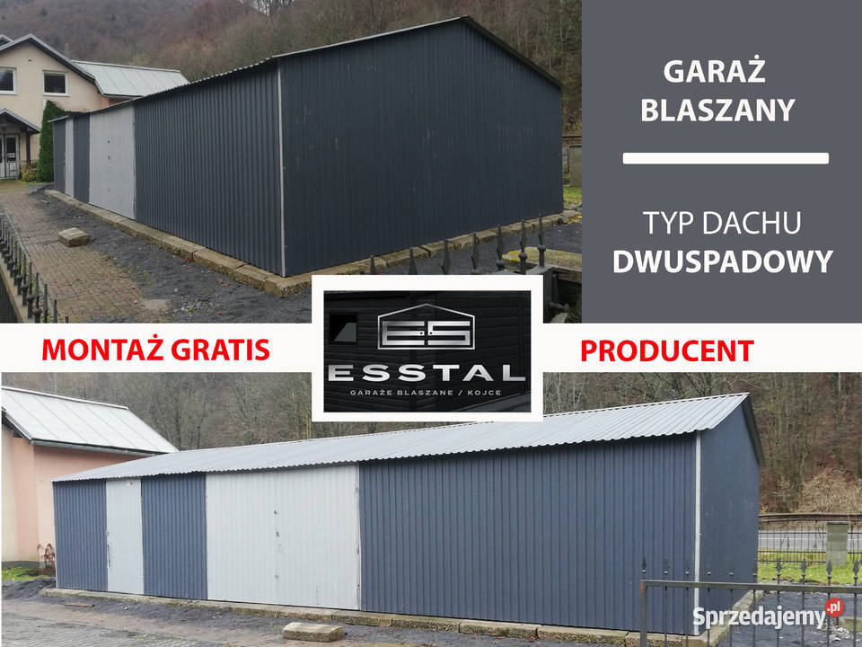 C56 Garaż Blaszany Hala Magazynowa MAGAZYN Wiaty samodzielny Nieruchomości wielkopolskie Międzychód