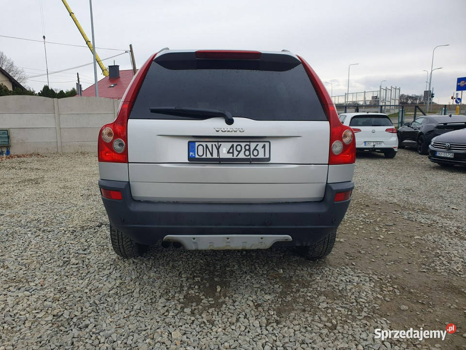 Volvo XC 90 44 V8 LPG 315 Full 7osobowe Raty srebrny XC 90 opolskie sprzedam