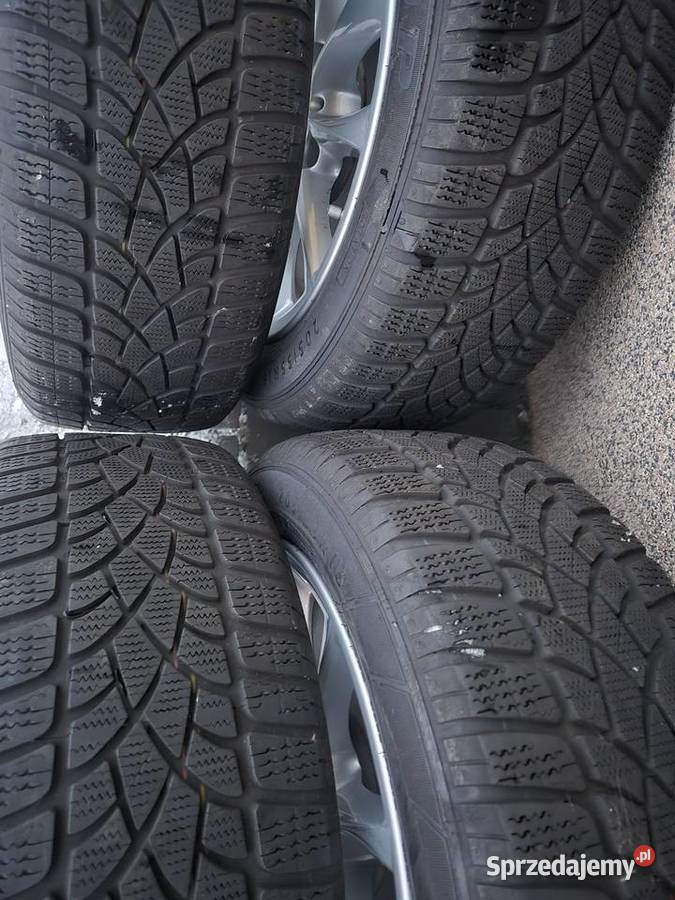 Felga 5 x 120 BMW opona 205 55 R16 Dunlop Winter wielkopolskie Ostrzeszów sprzedam