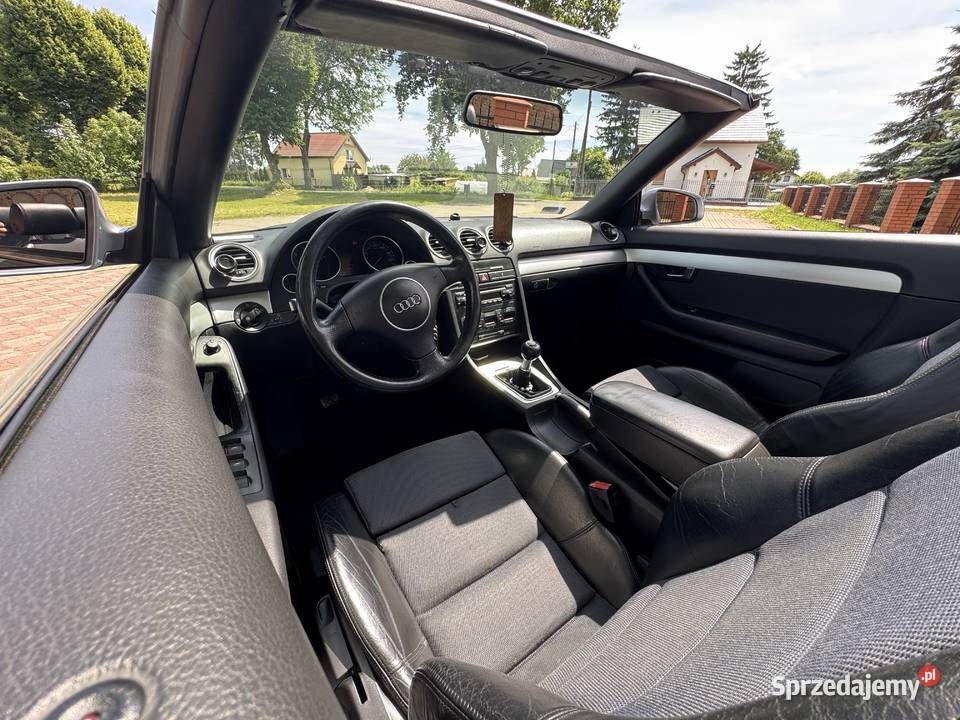 Audi A4 B6 Cabrio 18T sline garażowany Świecie