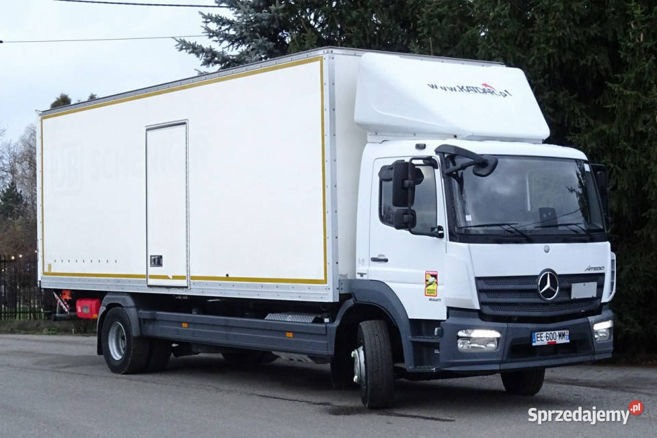 Mercedes Atego 1621 Euro 6 kontener z windą 252