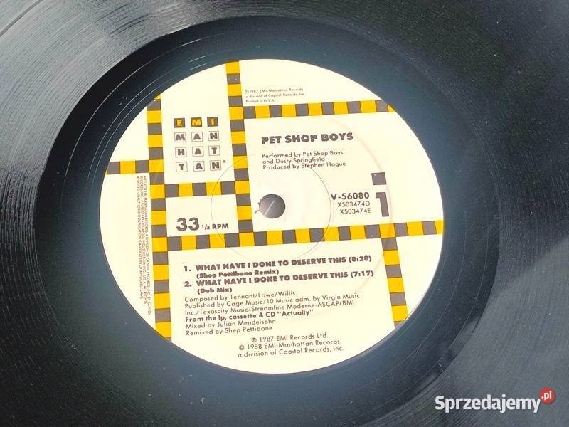Pet Shop Boys What Have I Done To 12US Maxi Kraków
