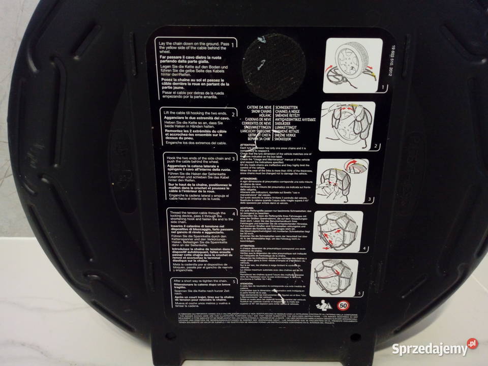 Łańcuchy śniegowe na koła KONIG CB12 90 Nowe Ostroróg