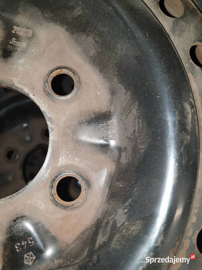 Felga stalowa Chrysler opony Nexen Nblue HDPlus Dobre Miasto