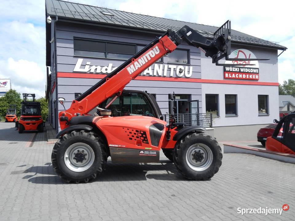 Ładowarka teleskopowa Manitou MT932 Easy 75D radio Wózki widłowe Mogilany