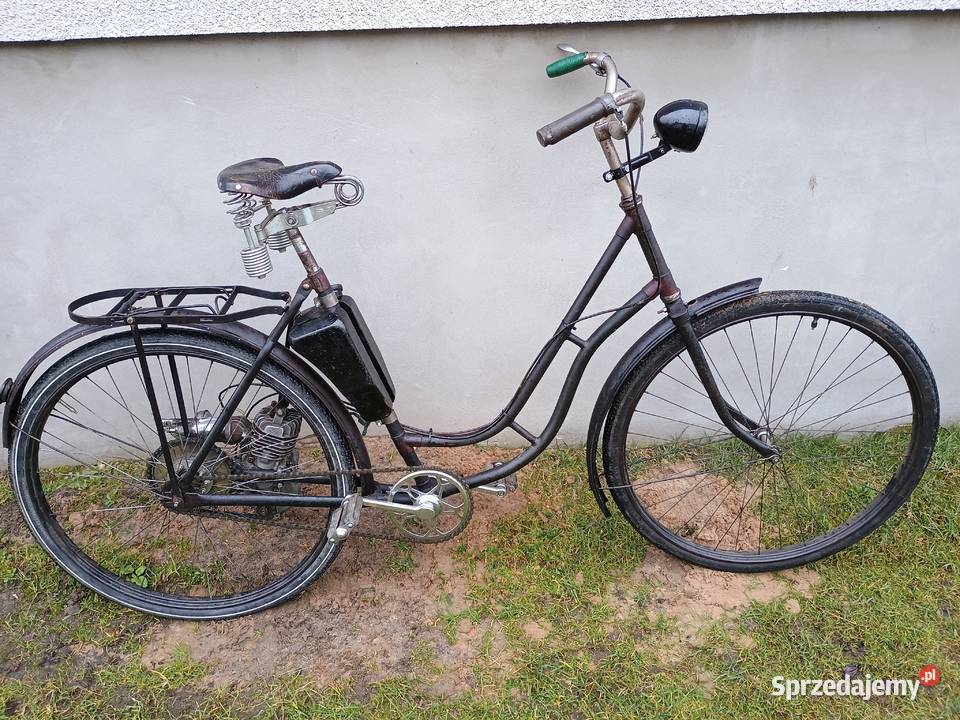 Rower z silnikiem Maw zabytkowy Kurzętnik