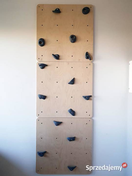 ścianka wspinaczkowa kwadrat 3 drewno chwyty małopolskie Kraków