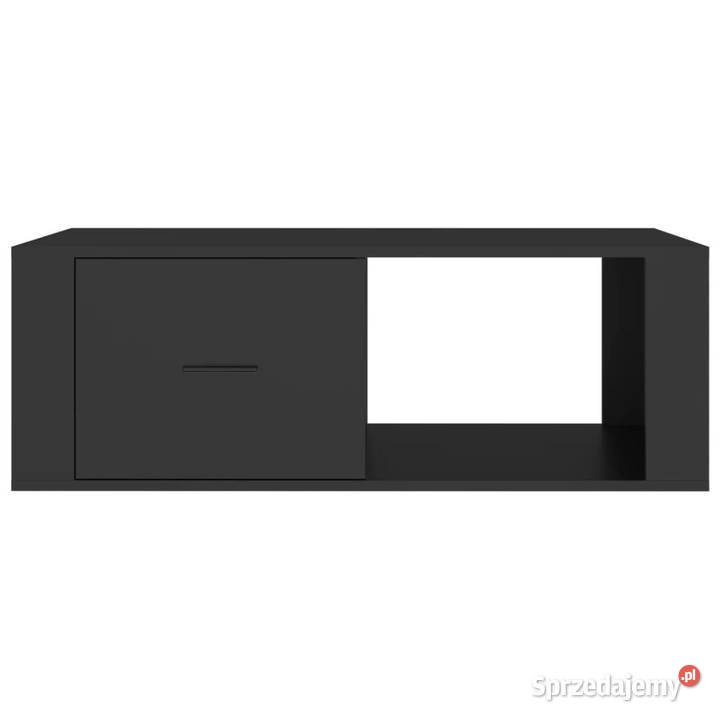 Stolik kawowy czarny 100x505x35 materiał mazowieckie Warszawa
