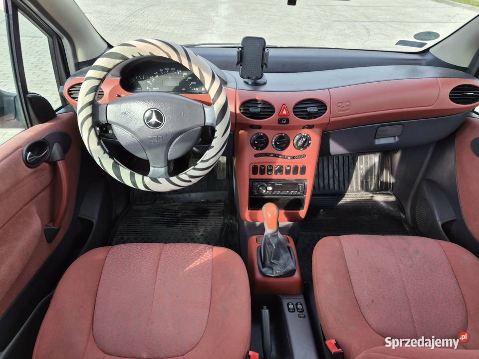 MERCEDES A klasa ładny długie opłaty Rok produkcji 1998