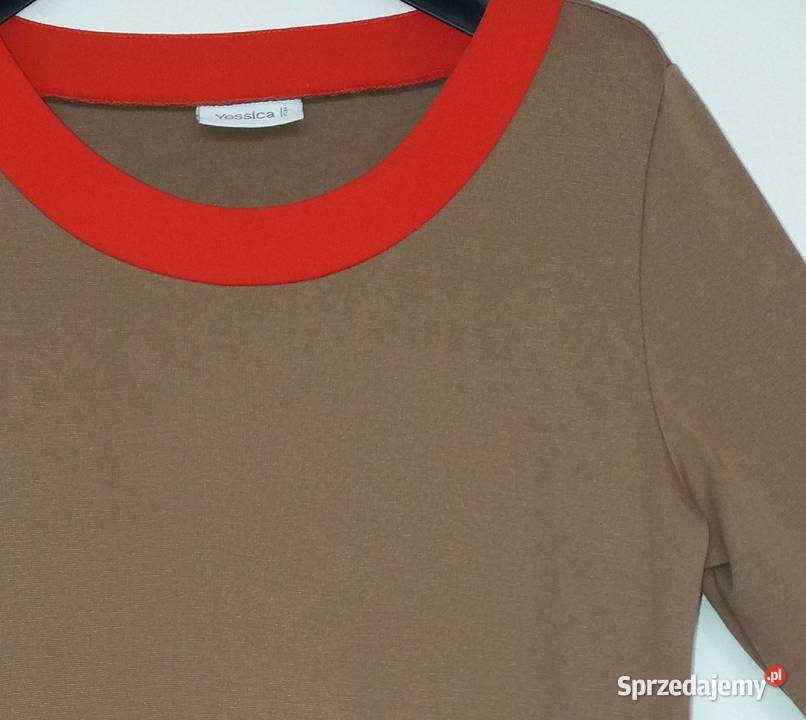 M42 Beżowopomarańczowa tunika nowa Yessica Gliwice