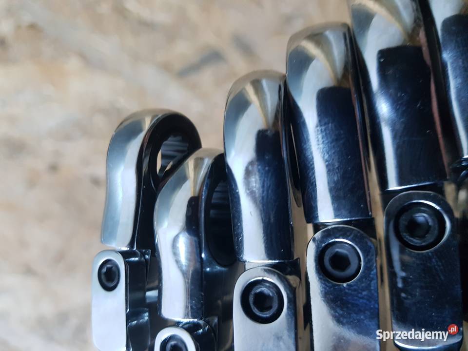 KLUCZE ŁAMANE PŁASKO OCZKOWE GRZECHOTKA 6el wielkopolskie Głogowa sprzedam