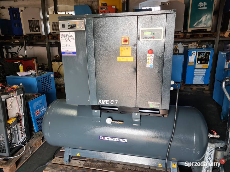 kompresor śrubowy KTC KME C7 75 kw wielkopolskie sprzedam