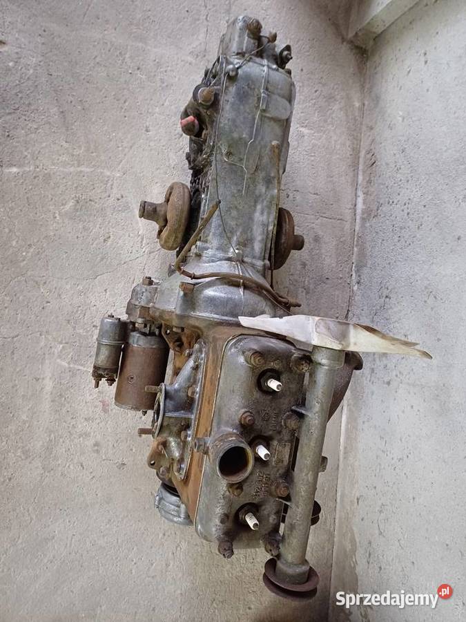 Silnik że skrzynią biegów do Wartburga Syreny Ostrów Wielkopolski