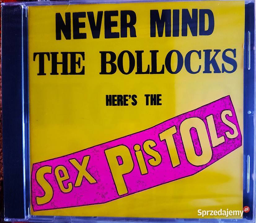 Kultowy Album CD Zespołu SEX PISTOLS Never Mind Warszawa