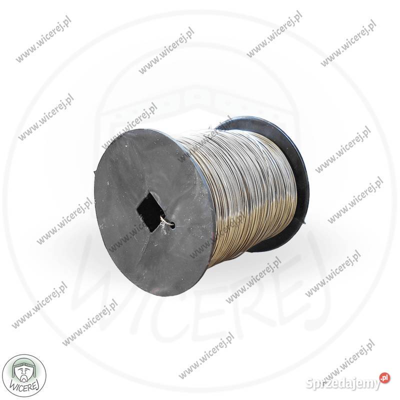 Drut pszczelarski Nierdzewny 04mm 050 drutowanie Pszczelarstwo Jaśliska