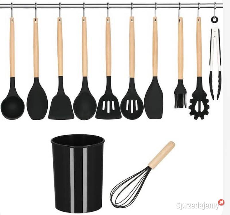 59 Przybory kuchenne silikonowe 12 sztuk Zabrze sprzedam