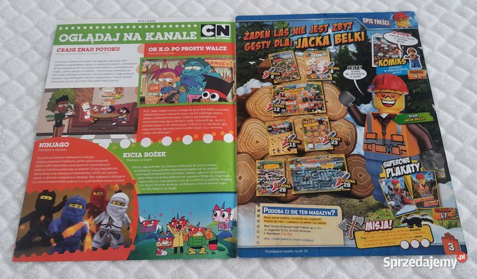 Lego City 122019 Blue Ocean Książeczki dzieci Czeladź