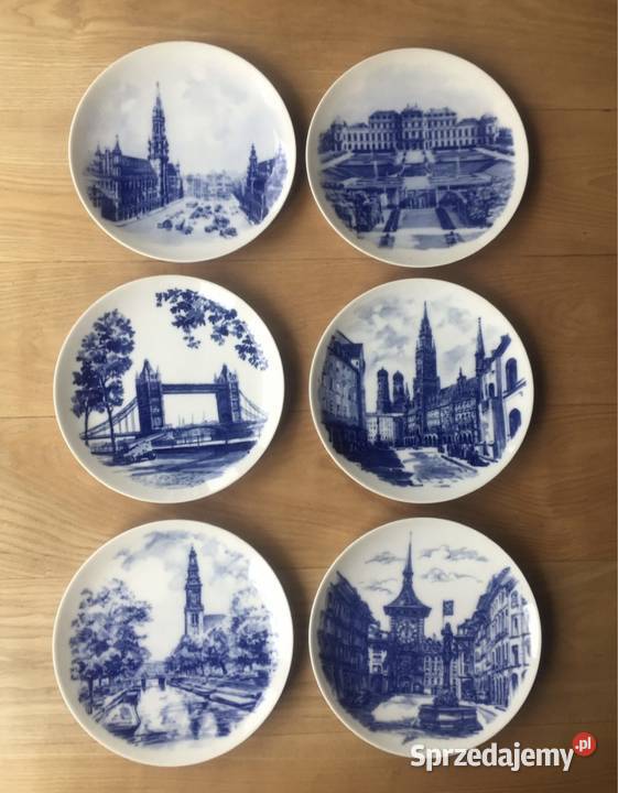 Stara porcelana kobalt HC Selb Heinrich Bavaria mazowieckie Płock