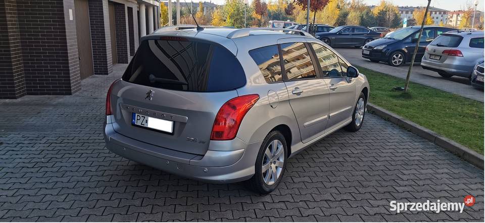 Peugeot 308 SW 7 osób PANORAMA DACHPDCnowe 1600cm3 Poznań