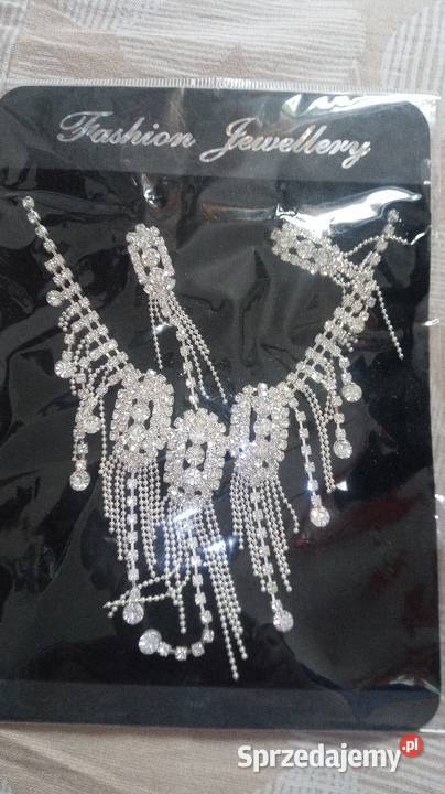 Naszyjnik z kolczykami Warszawa