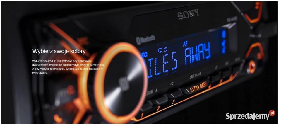 Radio samochodowe Sony DSXA416BT Bluetooth MP3 Łuszczów Drugi
