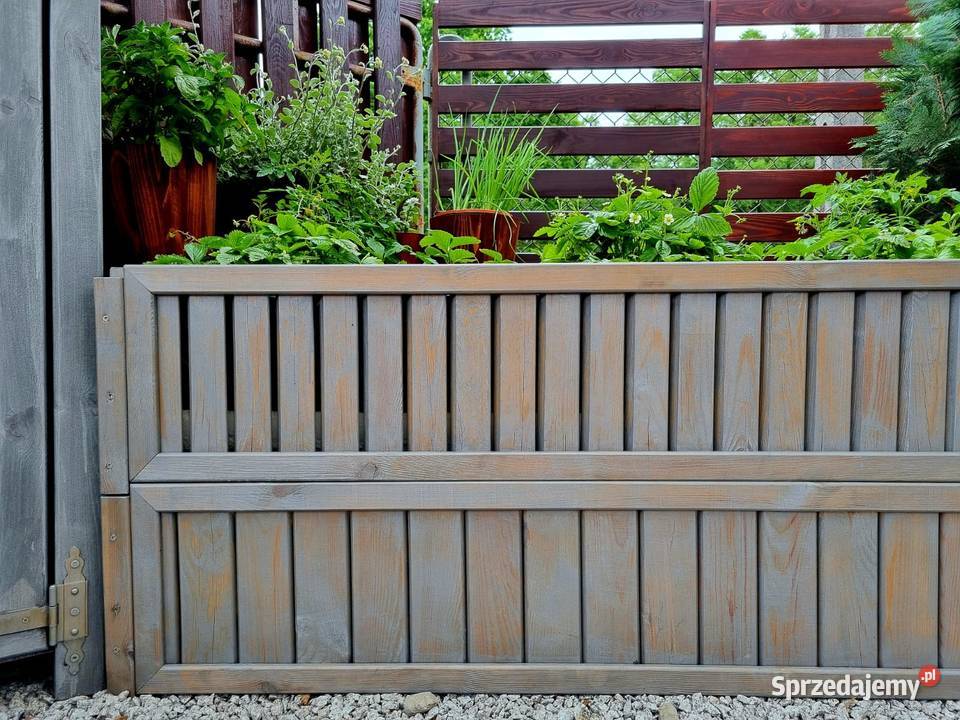 Warzywnik skrzynia ogrodowa zielnik kwietnik Kalety