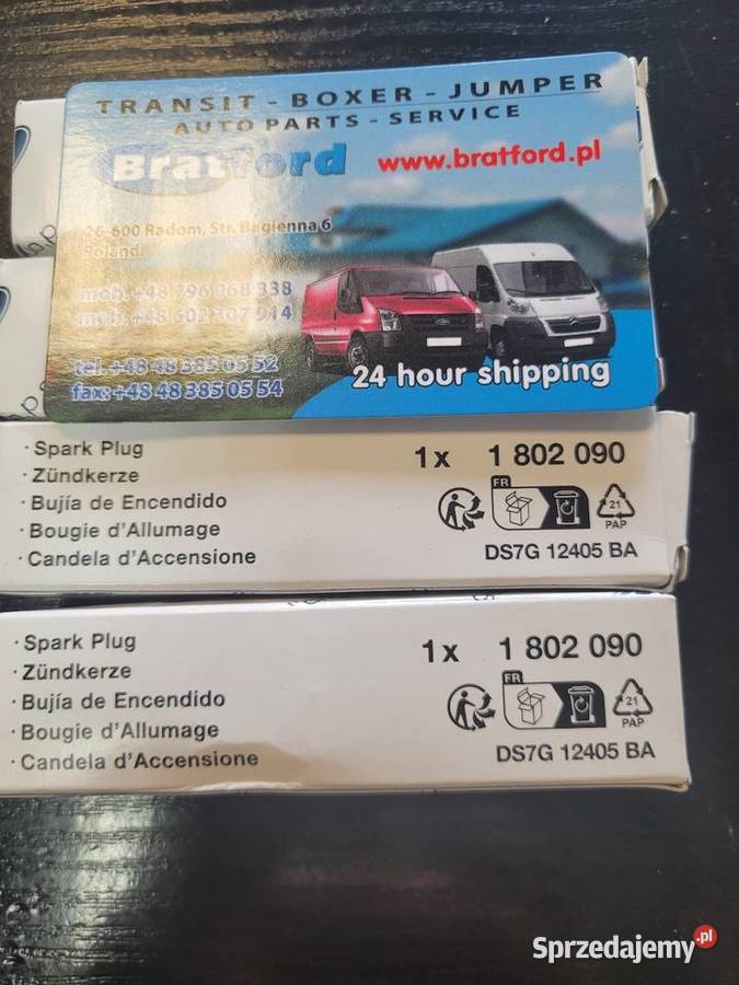 Świeca Ford 1802090 DS7G12405BA BRATFORD RADOM