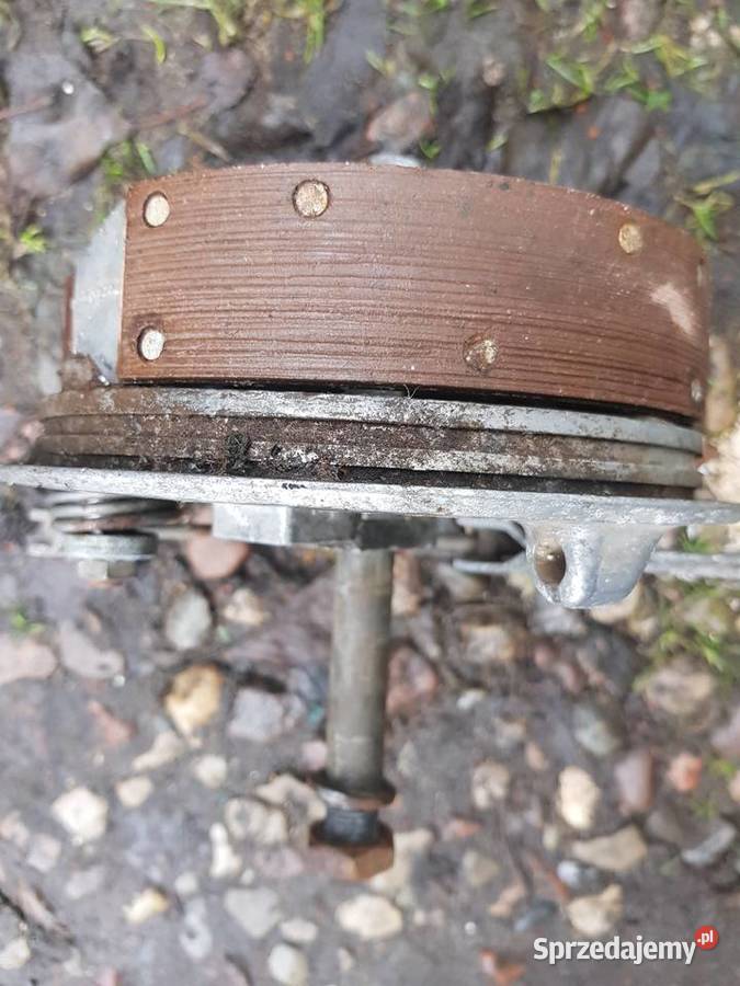 Kompletna oś przódośka z nakrętką CZJawa 350 Barlinek