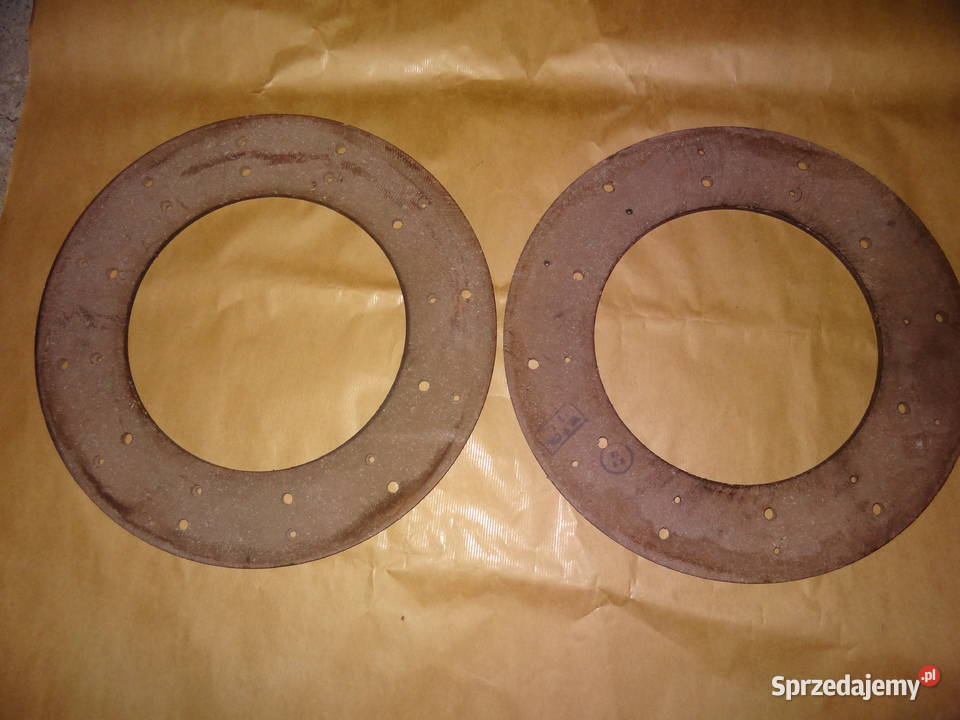 Okładzina tarczy sprzęgła 410x250x65mm 2 sztuki