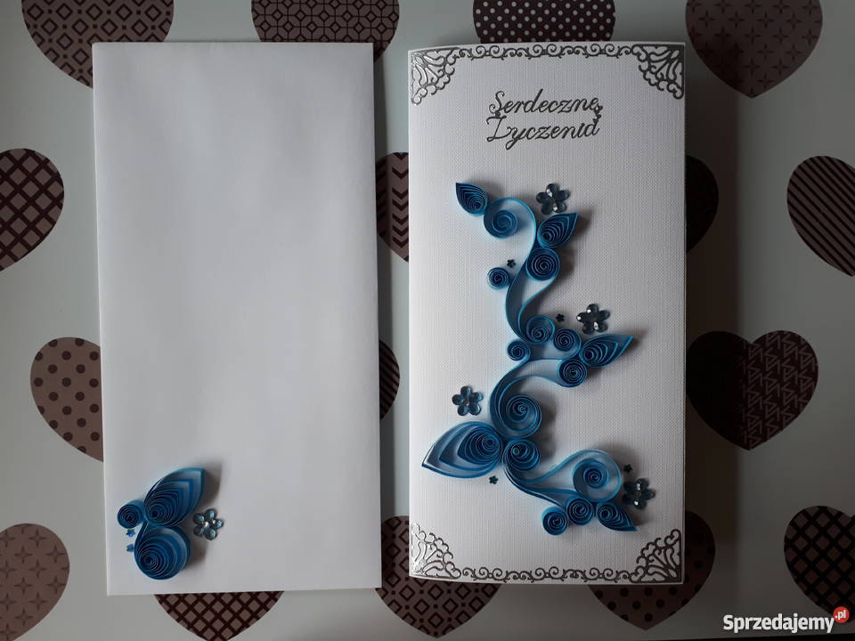 Ręcznie robione kartki okolicznościowe