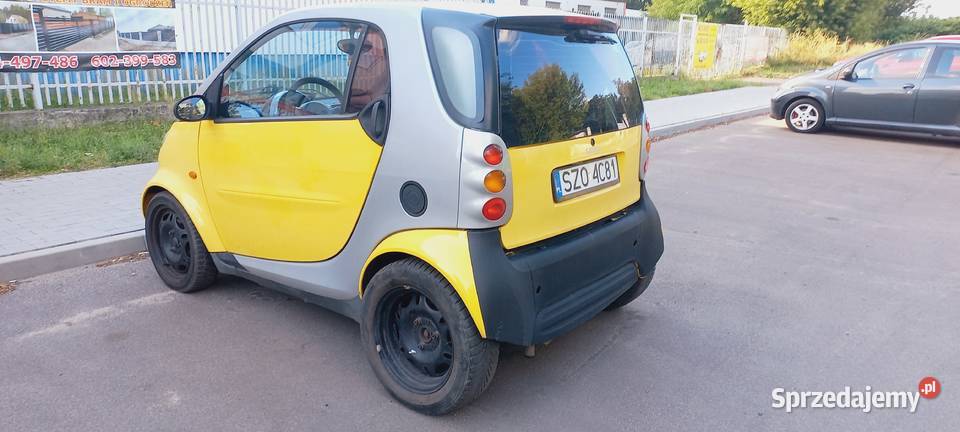 Smart ForTwo I 99r 600 54 benzyna AUTOMAT 200 Sosnowiec