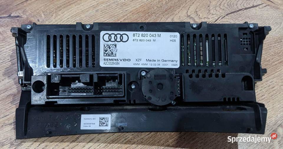 Panel klimatyzacji Audi A4 B8 Olsztynek