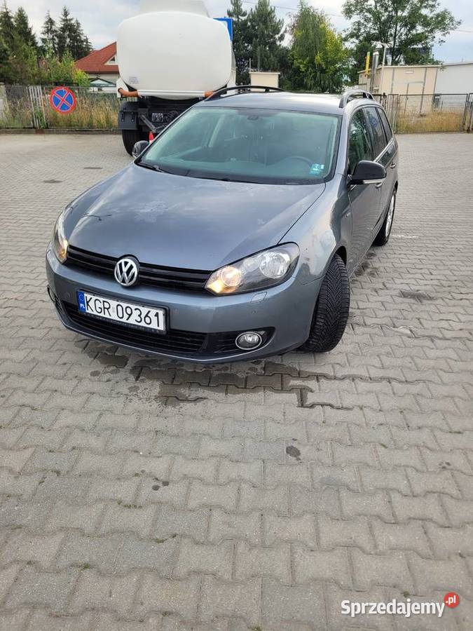 vw golf VI kombi 16 tdi automat DSGwersja sprzedam