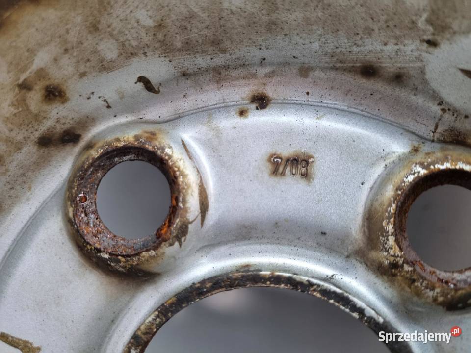 2x KOŁA LETNE VW Transporter T5 T6 Zapas felga stalowe Rudka