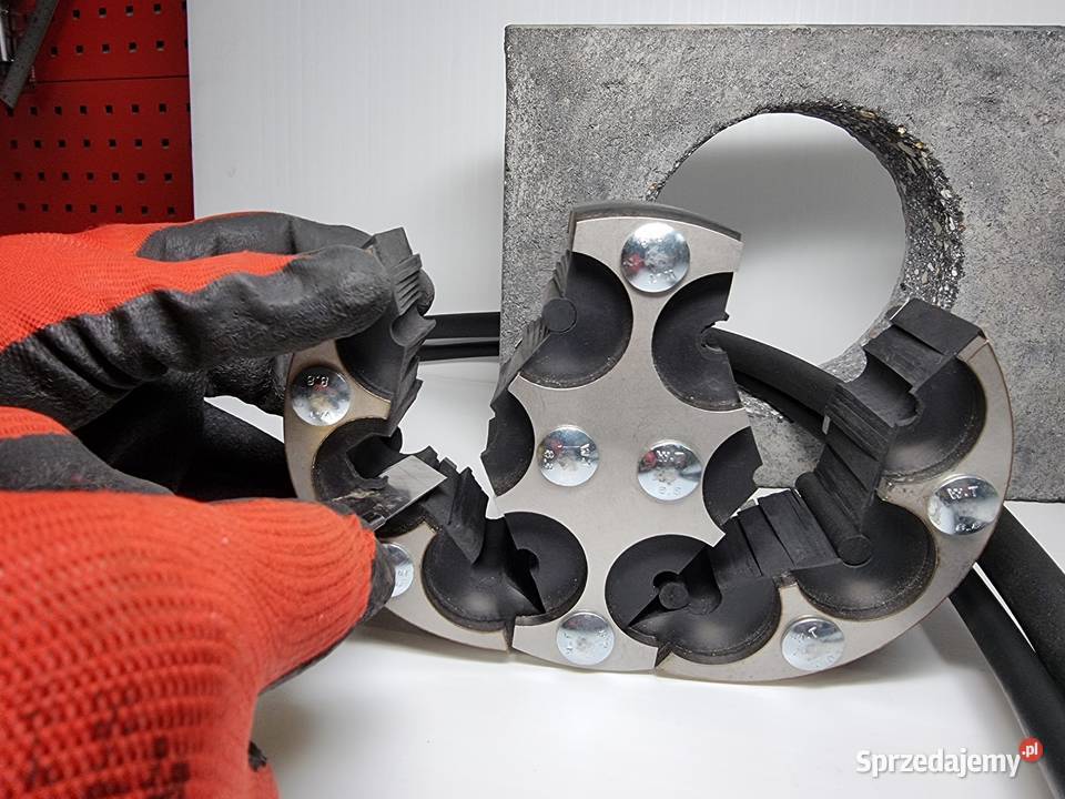 Uszczelnienie gazowe i wodne do kabli