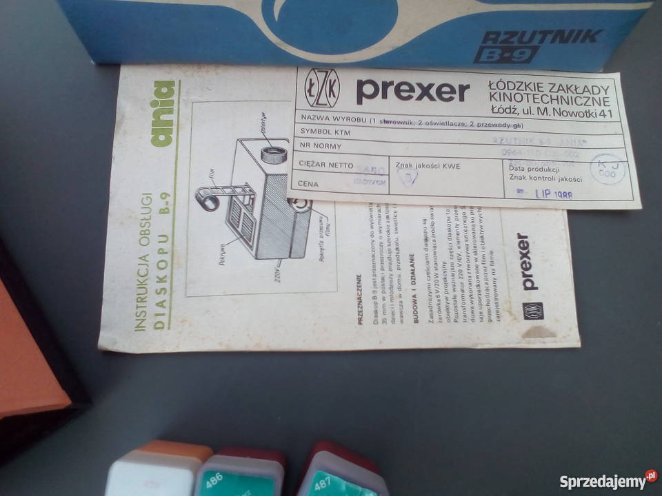 Nowy nieużywany Rzutnik do bajek Ania 3 Bajki