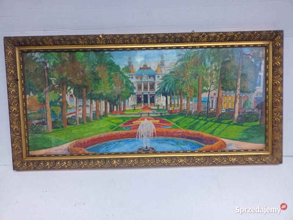 Obraz w złotej Ramie Zabrze sprzedam