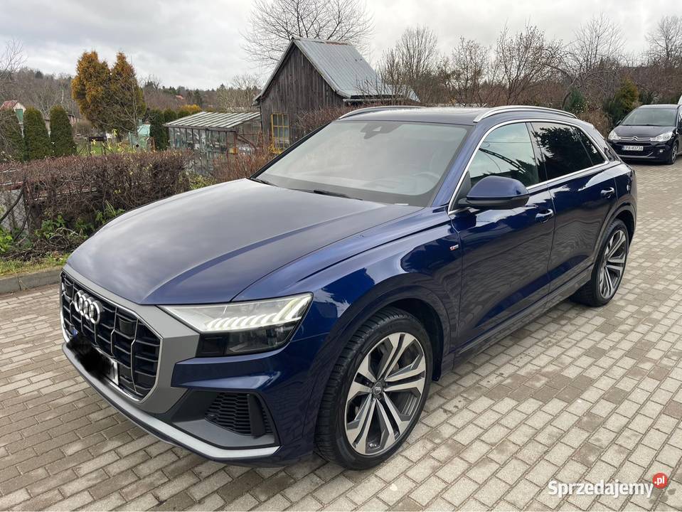 Audi Q8 50TDI s line full możliwa zamiana asystent parkowania Kętrzyn