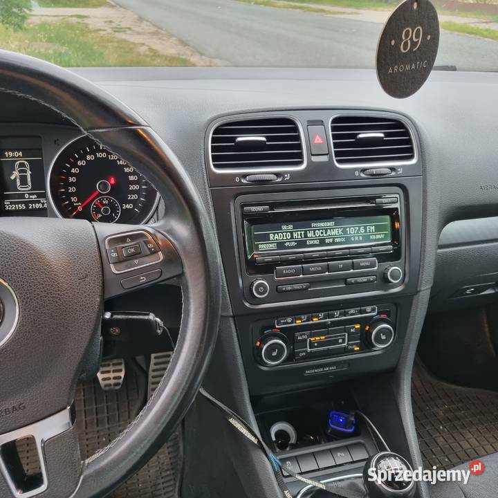 Golf 6 VI 2012 nowe OCBT diesel kombi 327500km kujawsko-pomorskie Inowrocław