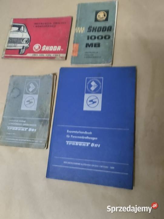 Instrukcja obsługi Trabanta i Skody