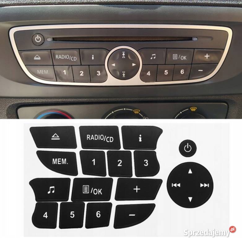 NAKLEJKI na Volkswagen Clio Megane 20092011 Warszawa