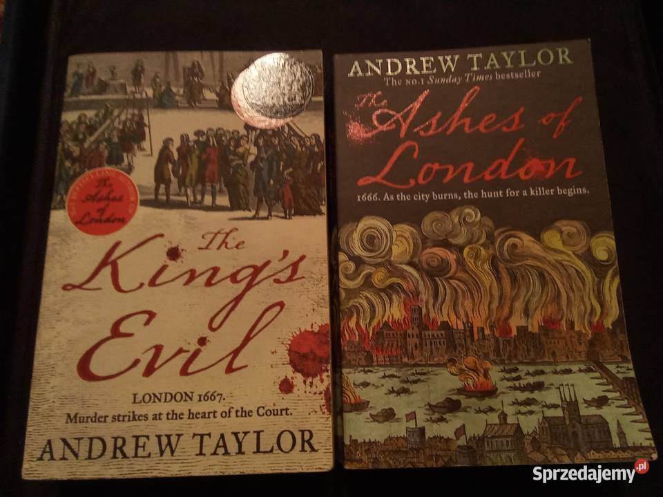 The ashes of London the kings evil angielsku Warszawa