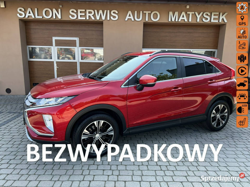 Mitsubishi Eclipse Cross 15 163 Rej012019 asystent pasa ruchu śląskie Orzech
