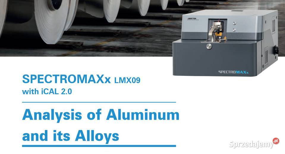 Spektrometr SPECTROMAXX LMX 09 Wrocław