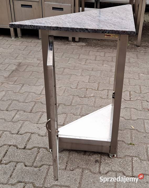 STÓŁ Z SZAFKĄ TRÓJKĄT BLAT GRANITOWY 606085 Nowe Skalmierzyce