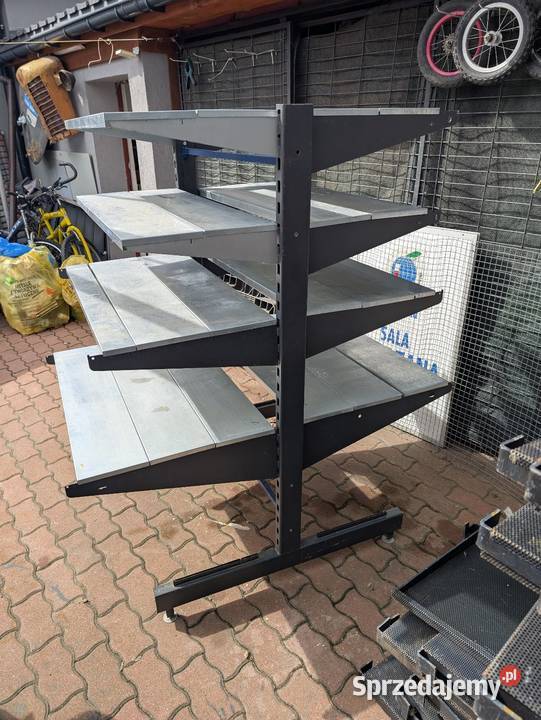 Regał warsztatowy magazynowy półki dwustronne Nowy Sącz