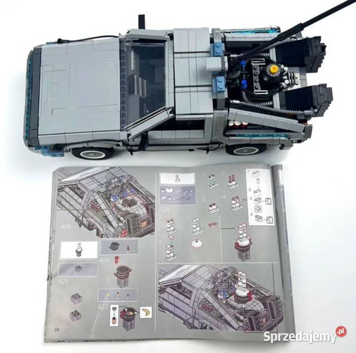 Klocki DMC12 DeLorean Powrót do przyszłości Pobiedziska sprzedam